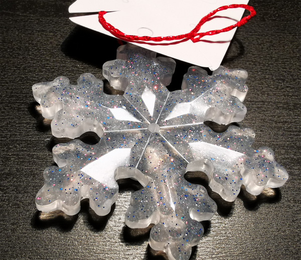 Schneeflocken Anhänger für Weihnachtsbaum